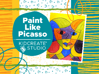 Kidcreate Studio - Ashburn. Paint Like Picasso Workshop (4-10 Years)